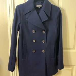 Kenneth Cole Reaction Double-Breasted Pea Coat